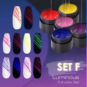 manicure luminous nail art