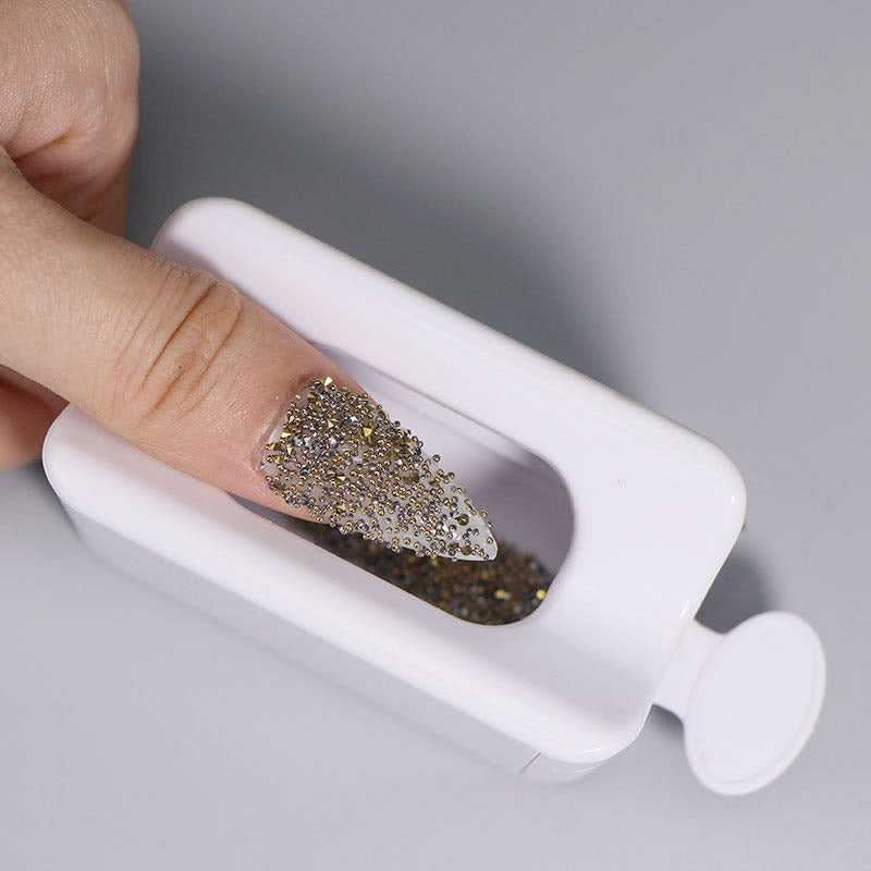 manicure powder recycling box