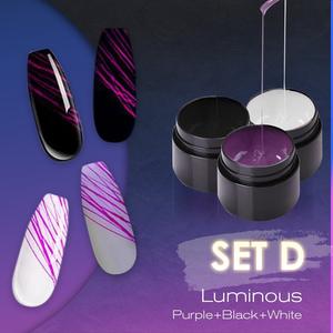 manicure luminous nail art